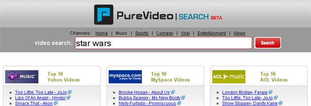PureVideo Search